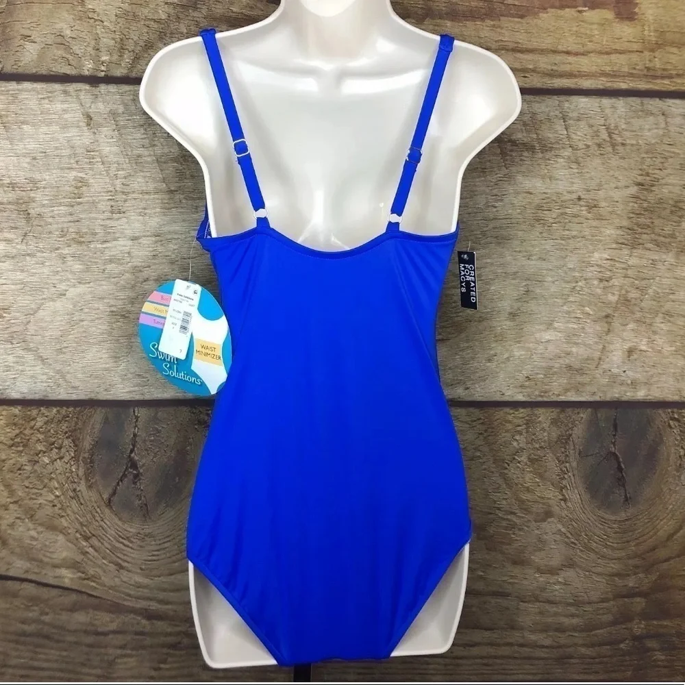 SWIM Solutions Tummy Control One Piece Swimsuit - Picture 2 of 6